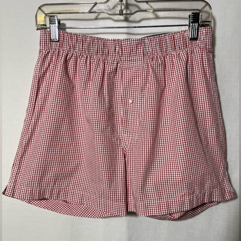 NEW J Crew bundle of 2 Boxer shorts in organic cotton oxford!!!
